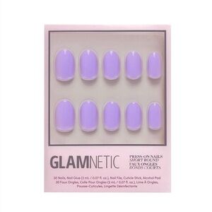 Glamnetic Purple Press-On Nails